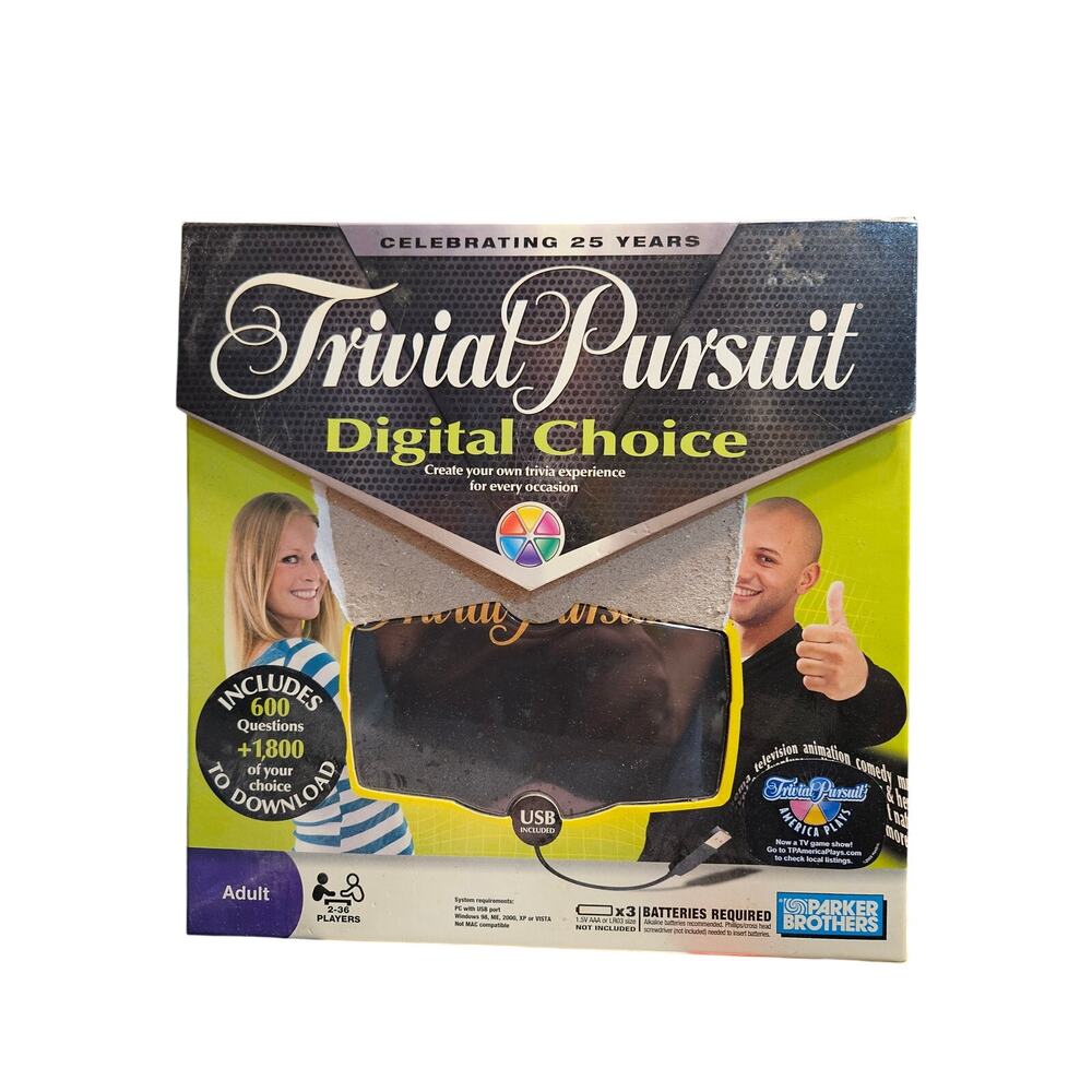 Trivial Pursuit Digital Choice Adult USB Device